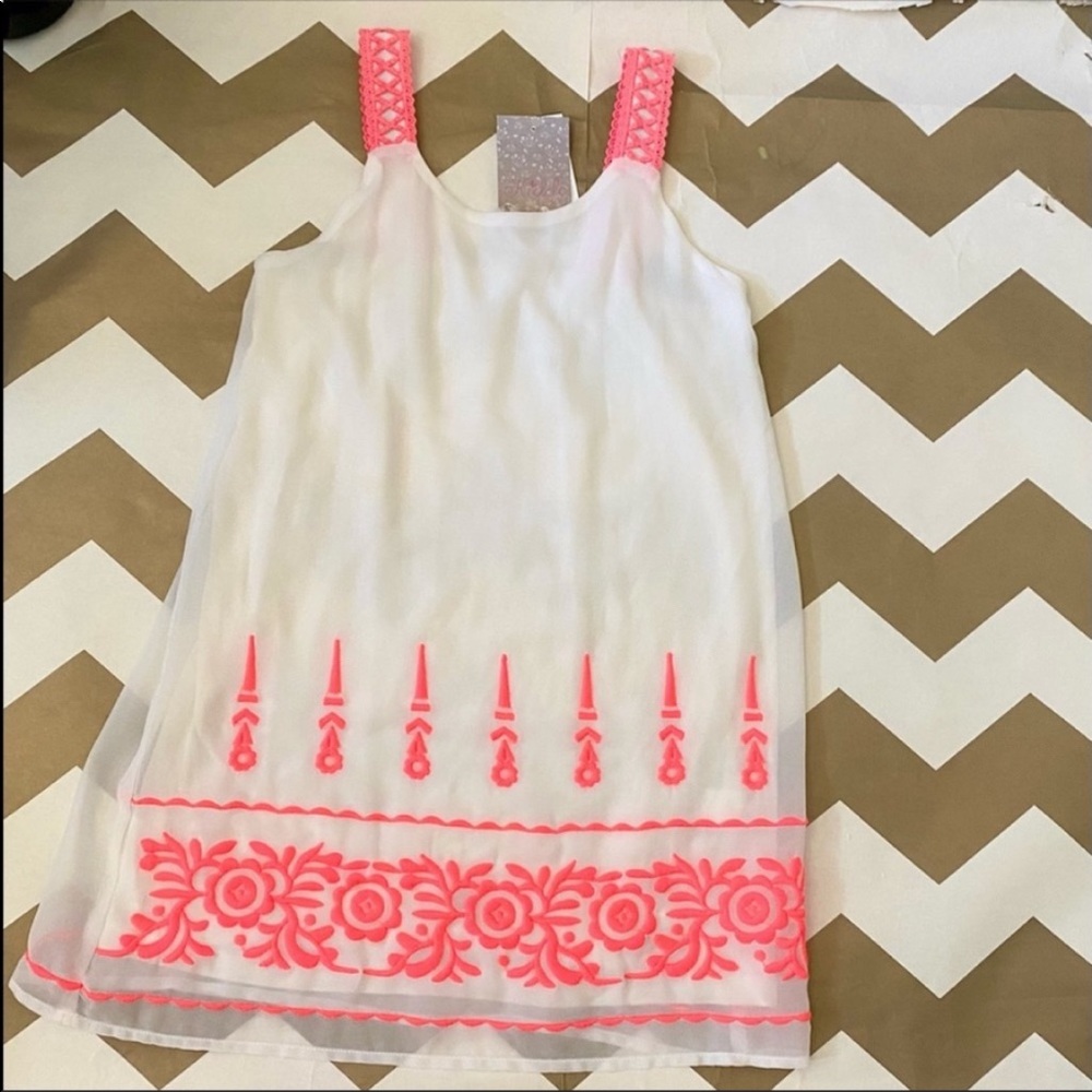 Girls embroidered dress